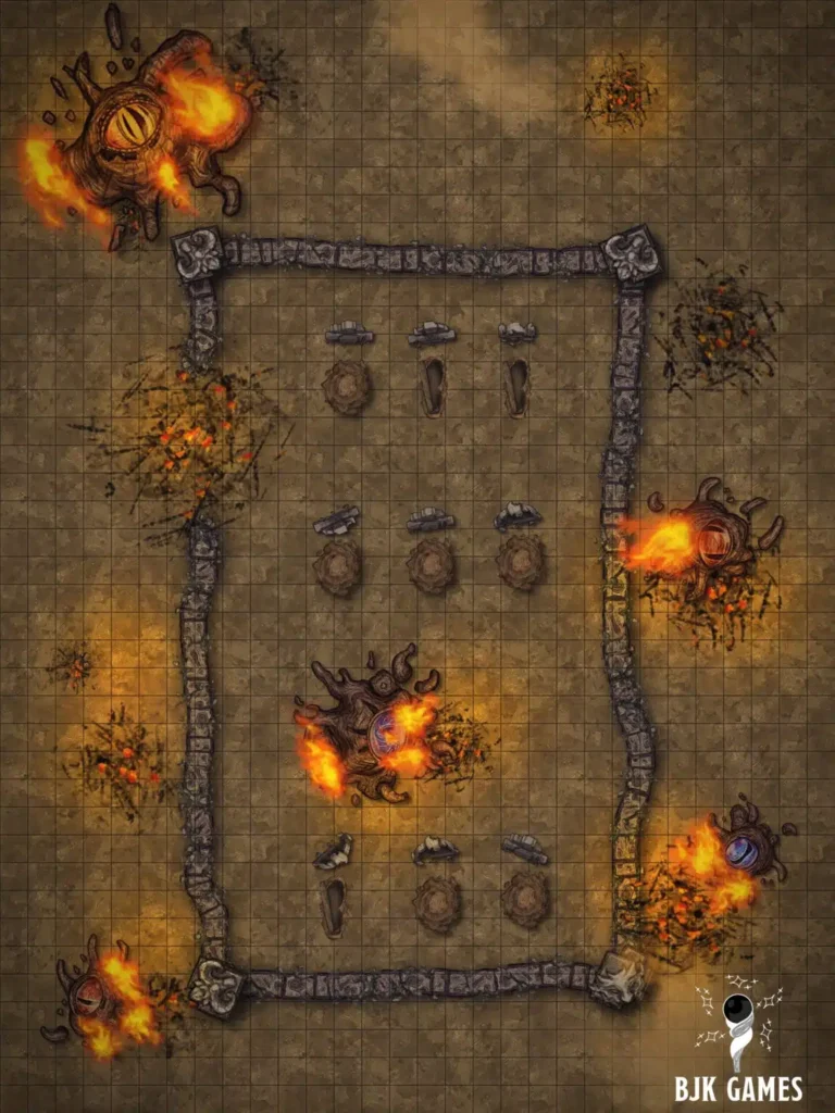 Burn wraith cemetery