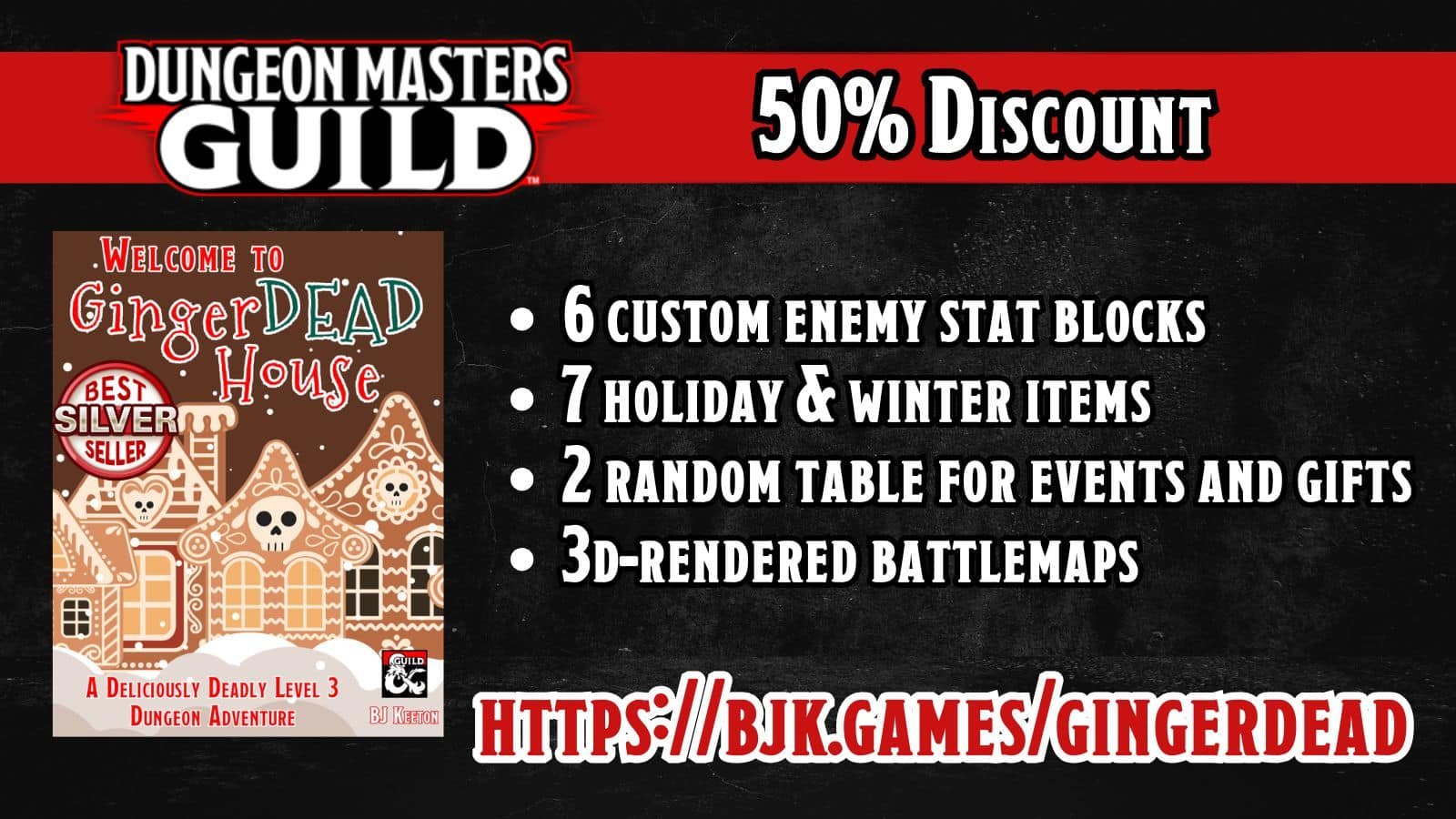 gingerdead house promo